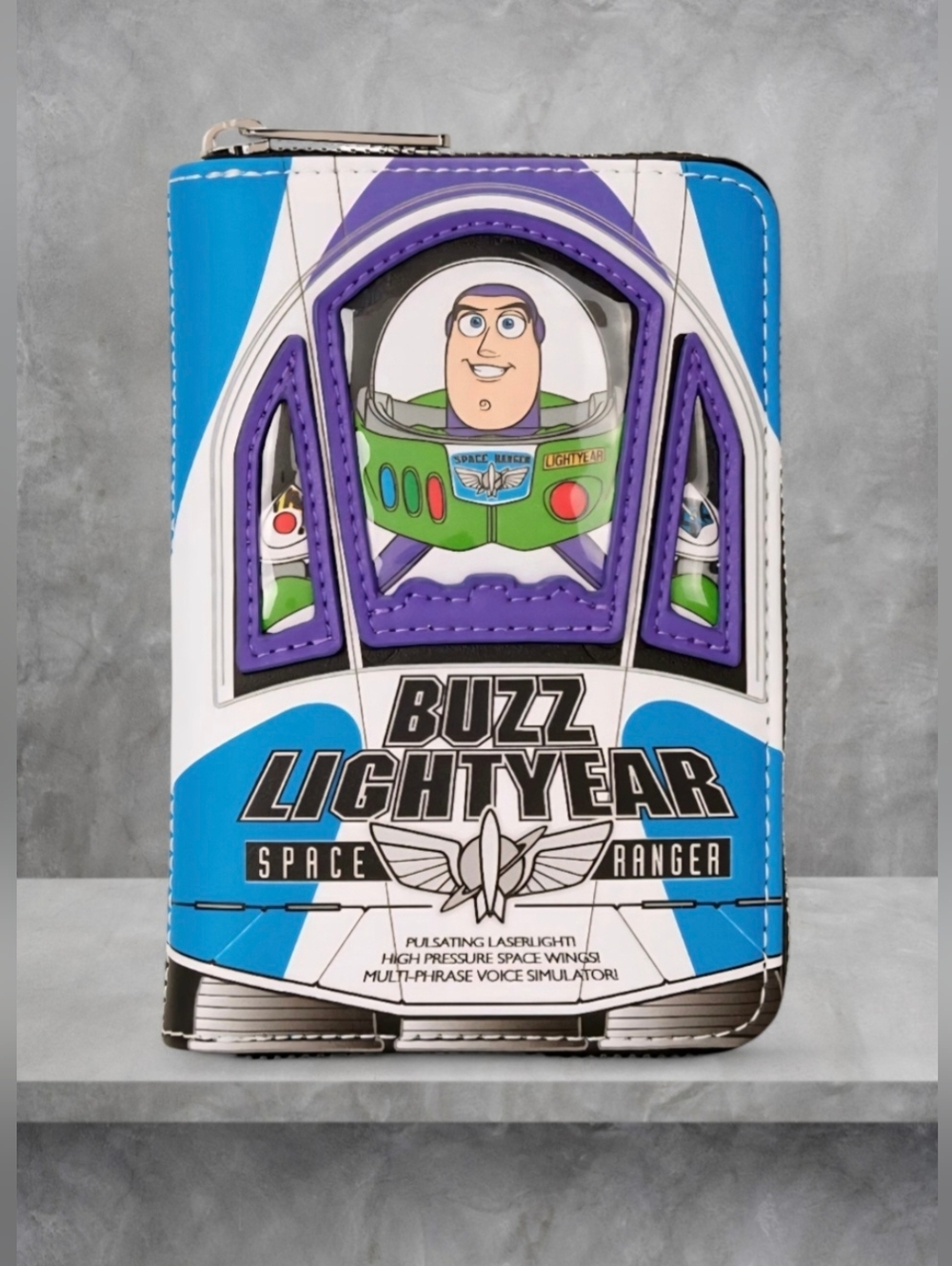 Loungefly Toy Story 30th Anniversary Buzz Lightyear Glow Wallet 💙
